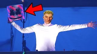 Marshmello skin face reveal  Fortnite Battle Royale [upl. by Ailana]