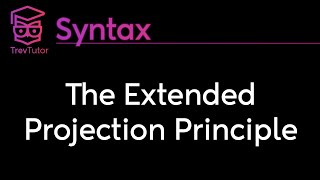 Syntax Expletives and Extended Projection Principle EPP [upl. by Bak]