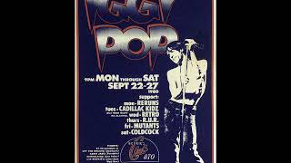 Iggy Pop Bookies Detroit MI USA Friday September 26th 1980 FM [upl. by Algy]