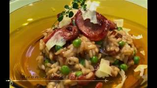 How to make Yummy Chorizo Risotto [upl. by Newel]