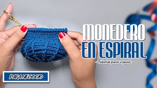 MONEDEROS TEJIDOS A CROCHET CON CIERRE 👛 [upl. by Ettenyl]