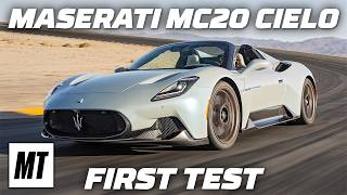 Maserati MC20 Cielo – Drop Top Dream Car  MotorTrend [upl. by Ferdinanda]