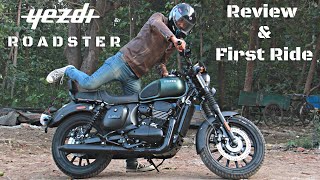 YEZDI Roadster Detailed Review and First Ride Experience quotbetter then RE quot [upl. by Zolnay324]