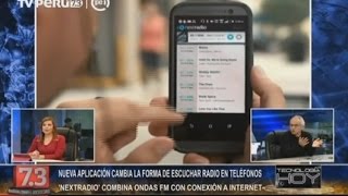 Conoce NextRadio la app de radio interactiva que llega al Perú [upl. by Ennaitak846]