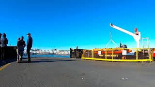 Cape Hatteras to Ocracoke Island Ferry [upl. by Narok]