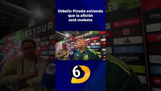 Orbelín Pineda entiende que la afición está molesta con la Selección Mexico NuevaZelanda Futbol [upl. by Barnum]