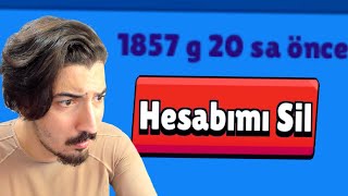 1857 GÜNLÜK HESABIMI SİLDİM 🙁 Brawl Stars [upl. by Claus]