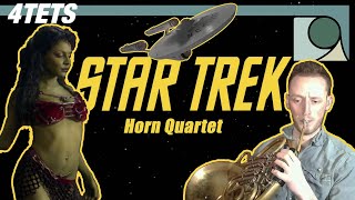 STAR TREK Themes  PICARD included  Horn Quartet  PeteyC [upl. by Penland]