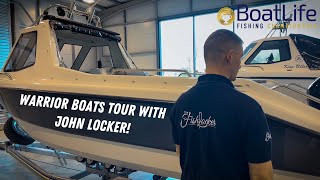 A Tour of Warrior Boats HQ with The Fish Locker [upl. by Ellered]