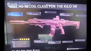 Best no recoil class for the kilo 141 [upl. by Assirim96]