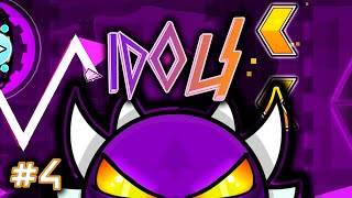 DÍA 4 JUGANDO IDOLS HASTA PASARMELO EXTREME DEMON 22  geometrydash 22 [upl. by Ayoral699]