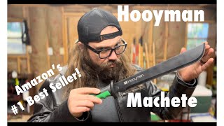 Amazon’s BEST SELLER Machete Hooyman Bush Machete Unboxing Review amp First Impressions Quality [upl. by Basile636]