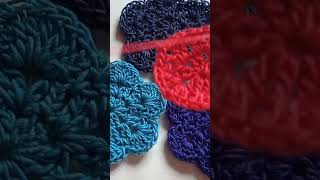 Crochet flower tutorial 🌸  Part 11  Easy tutorial  shorts fyp crochet crochetflower [upl. by Jeri]