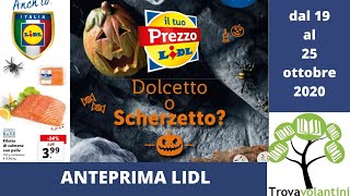 LIDL volantino dal 19 al 25 ottobre 2020 [upl. by Yle609]