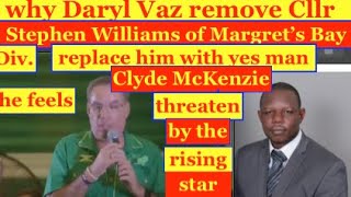 Daryl Vaz remove Cllr Stephen Williams St Margrets Bay Div amp replace him with yes man C Mckenzie [upl. by Alayne29]