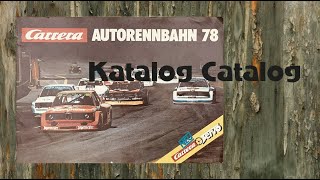 Carrera AUTORENNBAHN 1978 Katalog 169 4K [upl. by Constancy38]