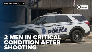 2 men in critical condition after Springfield shooting [upl. by Rosemari185]