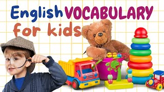 Kids vocabulary compilation  English educational video for kids Words Theme collection [upl. by Attennyl]