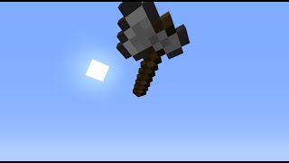 Hammer of Thor Mjölnir in Vanilla Minecraft [upl. by Fortune]