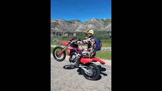 CRF450RL Wheelie [upl. by Notsla856]