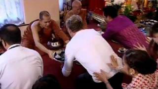 Buddhist Monks sample Ramsays Pad Thai  The F Word [upl. by Daigle305]