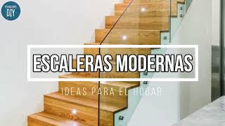 100 IDEAS ESCALERAS MODERNAS 2024  ESCALERAS PEQUEÑAS  IDEAS DISEÑO ESCALERAS INTERIORES [upl. by Tess953]