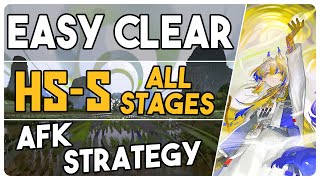 HSS1 to 4  Challenge Mode  AFK Easy Strategy 【Arknights  アークナイツ】 [upl. by Chap542]