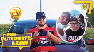 Video mit Rapper Yung Hurn 🤩 Partywaidhofner Kevin feiert TikTokErfolg  Mei potschertes Lebn  ATV [upl. by Ailecra]