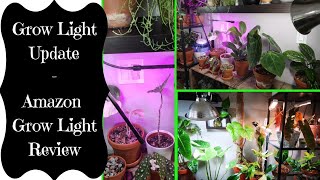 Grow Light Update  Amazon Grow Light Review [upl. by Cogswell]