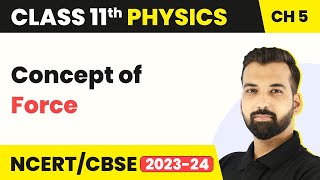 Concept of Force  Laws of Motion  Class 11 Physics [upl. by Sillek]