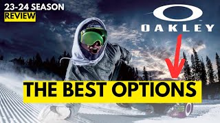 🔥BEST OAKLEY snow GOGGLES 2024 snowboard amp ski  Quick Review 💨 [upl. by Udelle256]