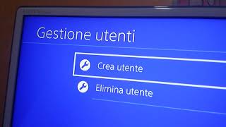 Come cancellare un profilo su ps4 2017 ita [upl. by Reprah]