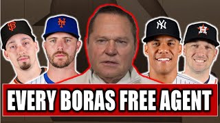 Every Scott Boras Free Agent For The 202425 MLB Offseason [upl. by Niwroc19]