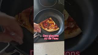 Astuce food réchauffer pizza [upl. by Lambertson]