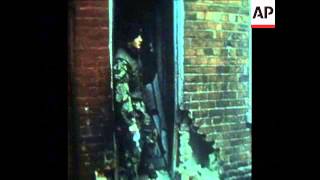 SYND 12 4 73 BRITISH TROOPS COME UNDER FIRE IN BELFAST [upl. by Vijnas]