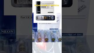 Injection NoradrenalineNorad uses in hindiHow to use injection NORADDosagesideffecctmedical [upl. by Onairot604]