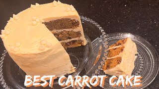 BEST CARROT CAKE [upl. by Bevvy554]