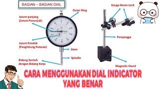 Cara menggunakan dial indicator yang benar  bagus harifsyah [upl. by Chatav815]