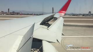 Air Canada rouge 767300ER landing at Vegas 1920X1080p HD quality [upl. by Waxler]