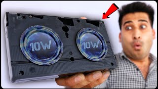 50 साल पुरानी VCR Casset से बनाया Bluetooth Speaker का बाप  Size पर मत जाना [upl. by Gerald264]