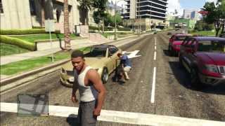 GTA 5 DOGS ATTACK [upl. by Nahshon]