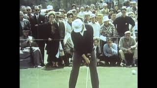 Jack Nicklaus 1963 Masters Kills a Driver [upl. by Assennej]