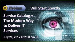 Service Catalog  The Modern Way to Deliver IT Services [upl. by Kudva279]