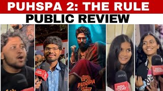 Pushpa 2 Public Talk amp Review  Public Reaction  Allu Arjun  Sukumar  Rashmika Mandanna [upl. by Andromede158]