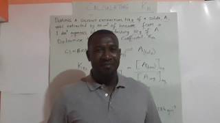 Calculating Partition Coefficient CAPE Chemistry Unit 2 with chemcracker [upl. by Anthony33]