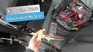 2012 Kia Optima Hybrid  No Start Intermittent Blown fuse [upl. by Rebecka78]