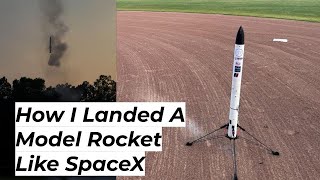 How I Landed A Model Rocket [upl. by Jerrol]