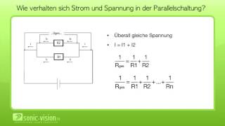 44 Parallelschaltung und Serienschaltung von Widerständen [upl. by Fulmer]