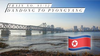 Dandong to Pyongyang by Train  North Korea 2018 [upl. by Atsev]