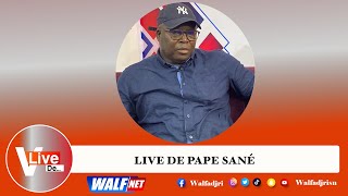 Loi damnistie adoptée à lassemblée nationale une présidentielle 2 dates  Pape Sané en live [upl. by Yssenhguahs]